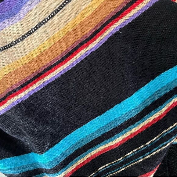 Ralph Lauren Striped Halter Sweater Tank With Shelf Bra and Braided Strap M, NWT - Picture 9 of 10